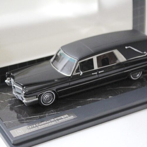 1:43 Matrix 1970 Cadillac Superior Crown Sovereign Regal Landaulet Hearse black