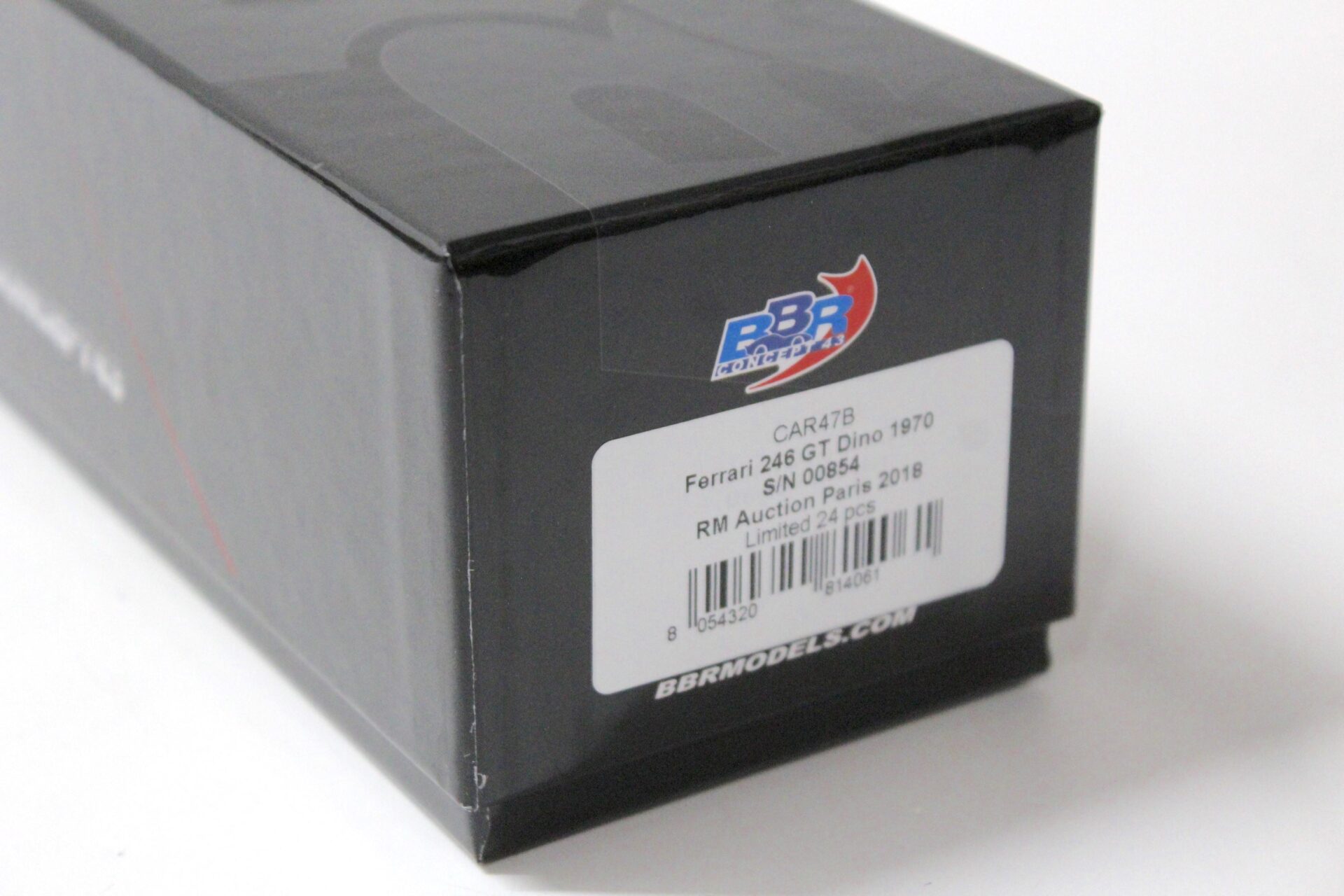 1:43 BBR Ferrari 246 GT Dino 1970 S/N 00854 RM Auction Paris 2018 - Limited 24 pcs.