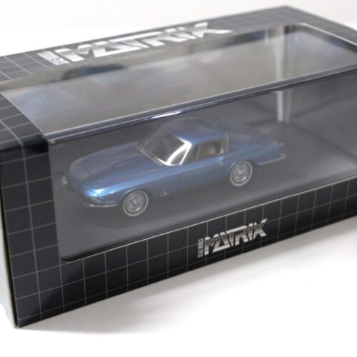 1:43 Matrix Chevrolet Corvette Rondine I Pininfarina 1963 blue metallic - Image 3