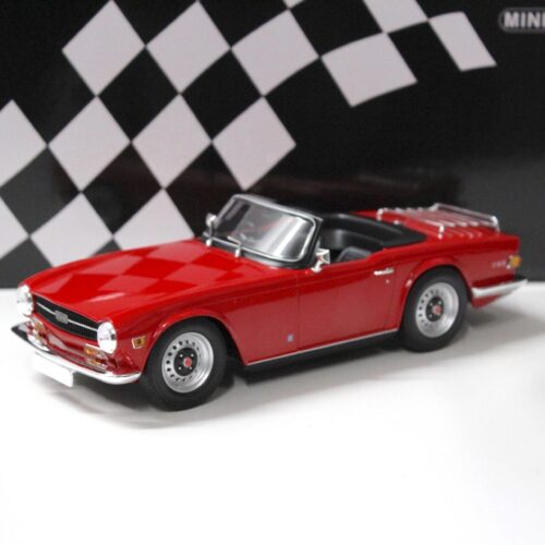 1:18 Minichamps Triumph TR6 Roadster 1969 RHD red