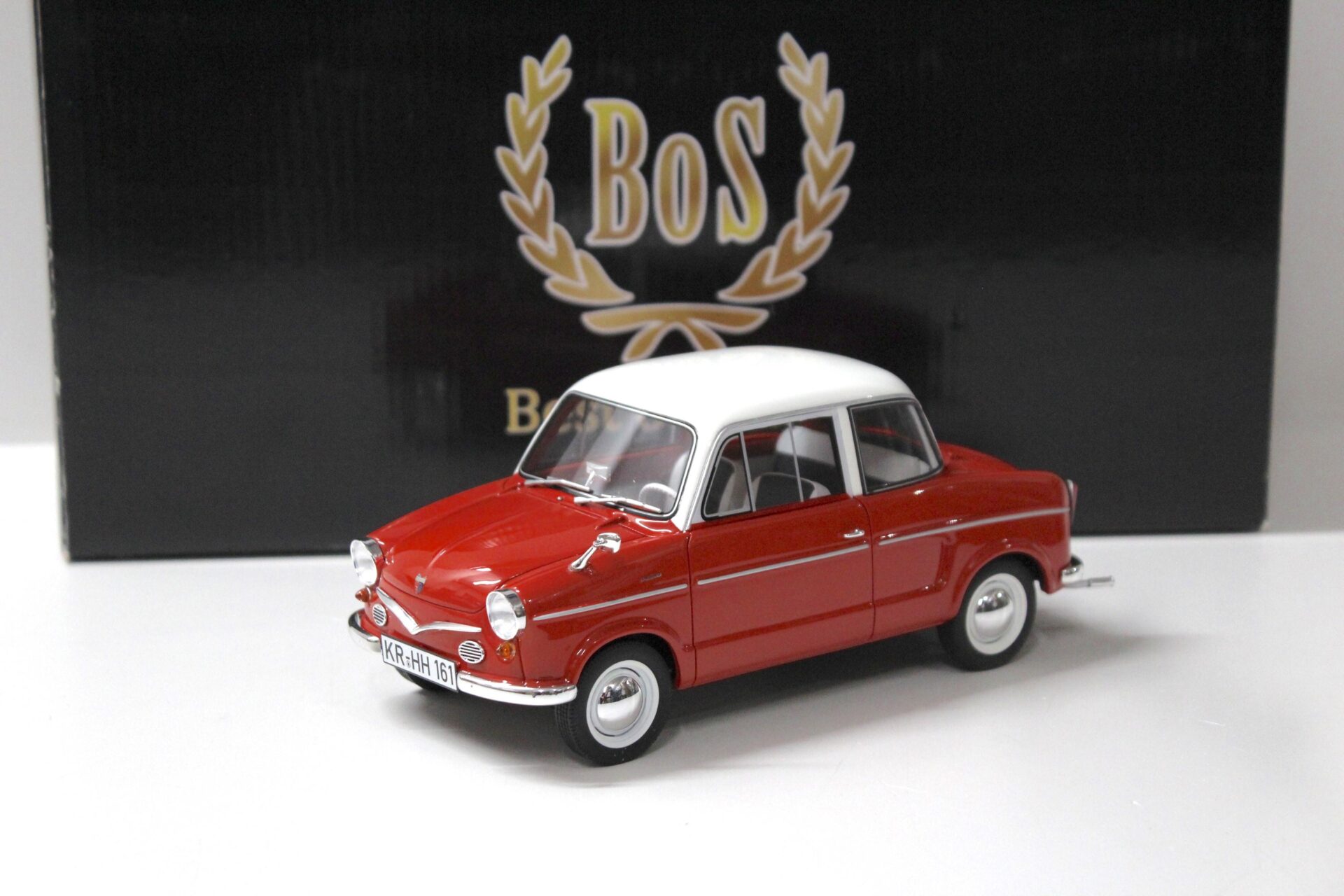1:18 BOS NSU Prinz III red/ white 1961