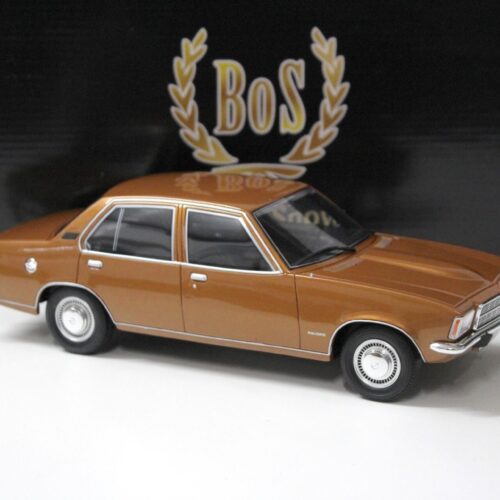 1:18 BOS Opel Rekord D 2100D Limousine 1973 gold metallic