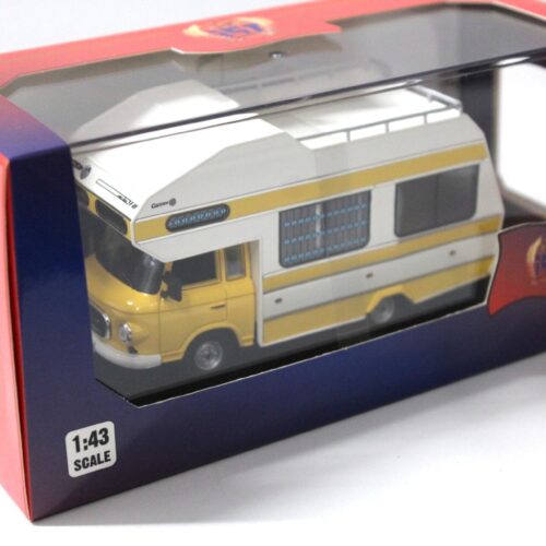 1:43 IST Models Barkas B1000 Wohnmobil 1973 yellow/ white