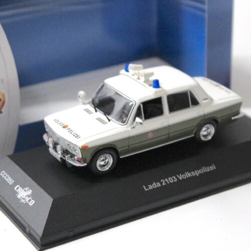 1:43 Cars&Co IST Lada 2103 Sedan Volkspolizei VoPo green/ white