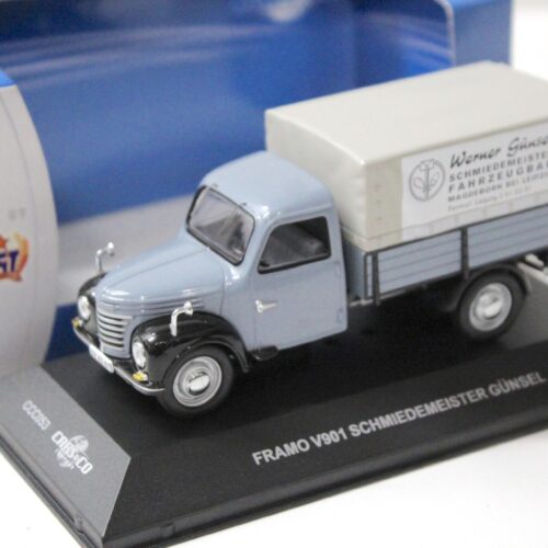 1:43 Cars&Co IST FRAMO V901 Schmiedemeister Günsel Plane/ Pritsche grey
