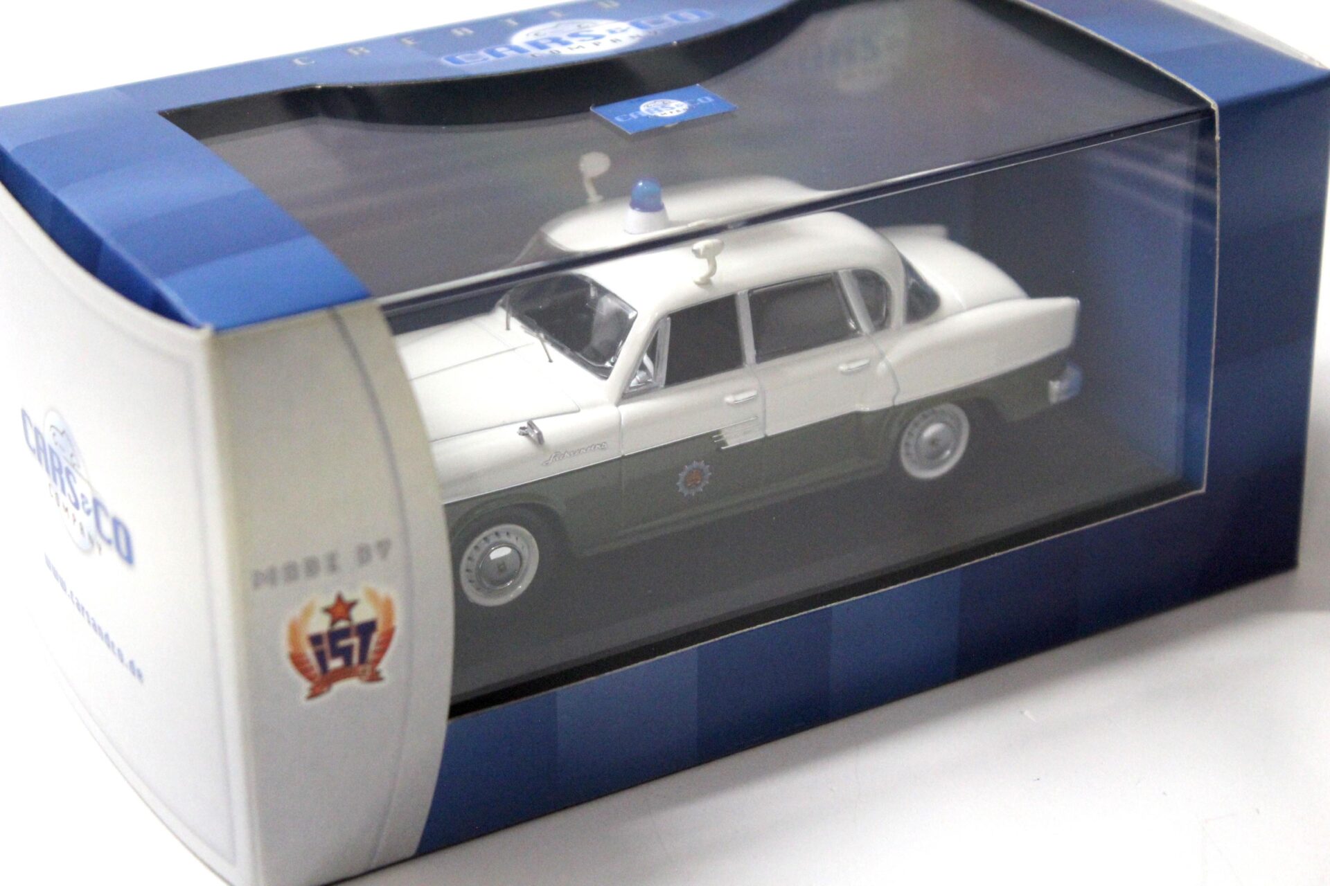 1:43 Cars&Co IST Sachsenring P240 Volkspolizei VP white/ green