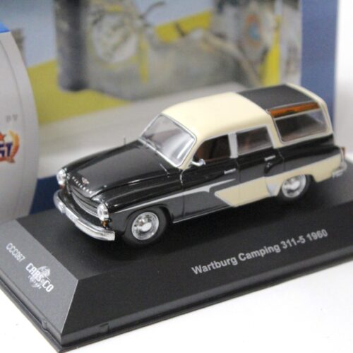 1:43 Cars&Co IST Wartburg Camping 311-5 Kombi 5-Türer 1960 black/ beige