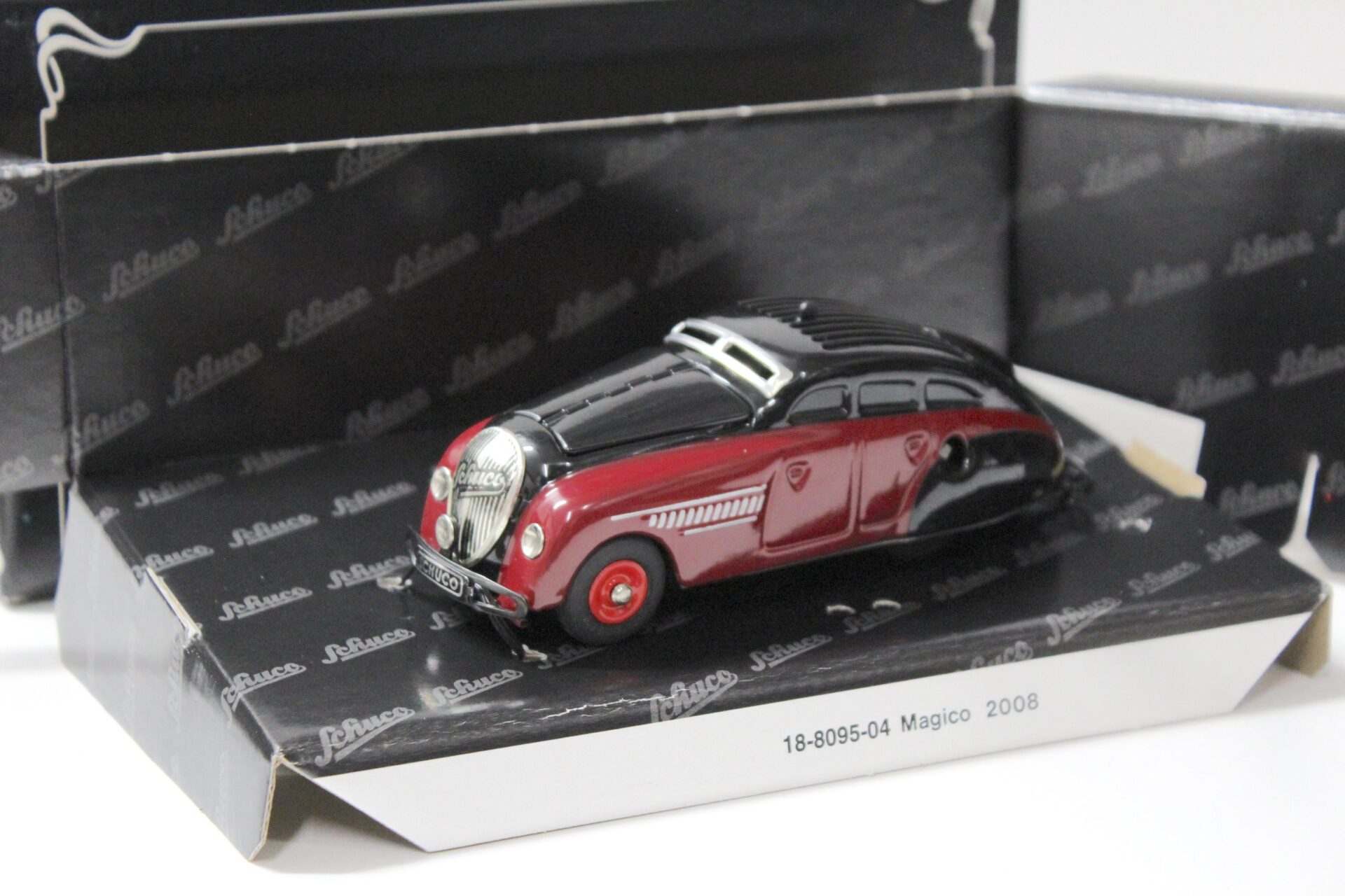 Schuco-Classic 01063 Kommando-Auto 2000 dark red/ black