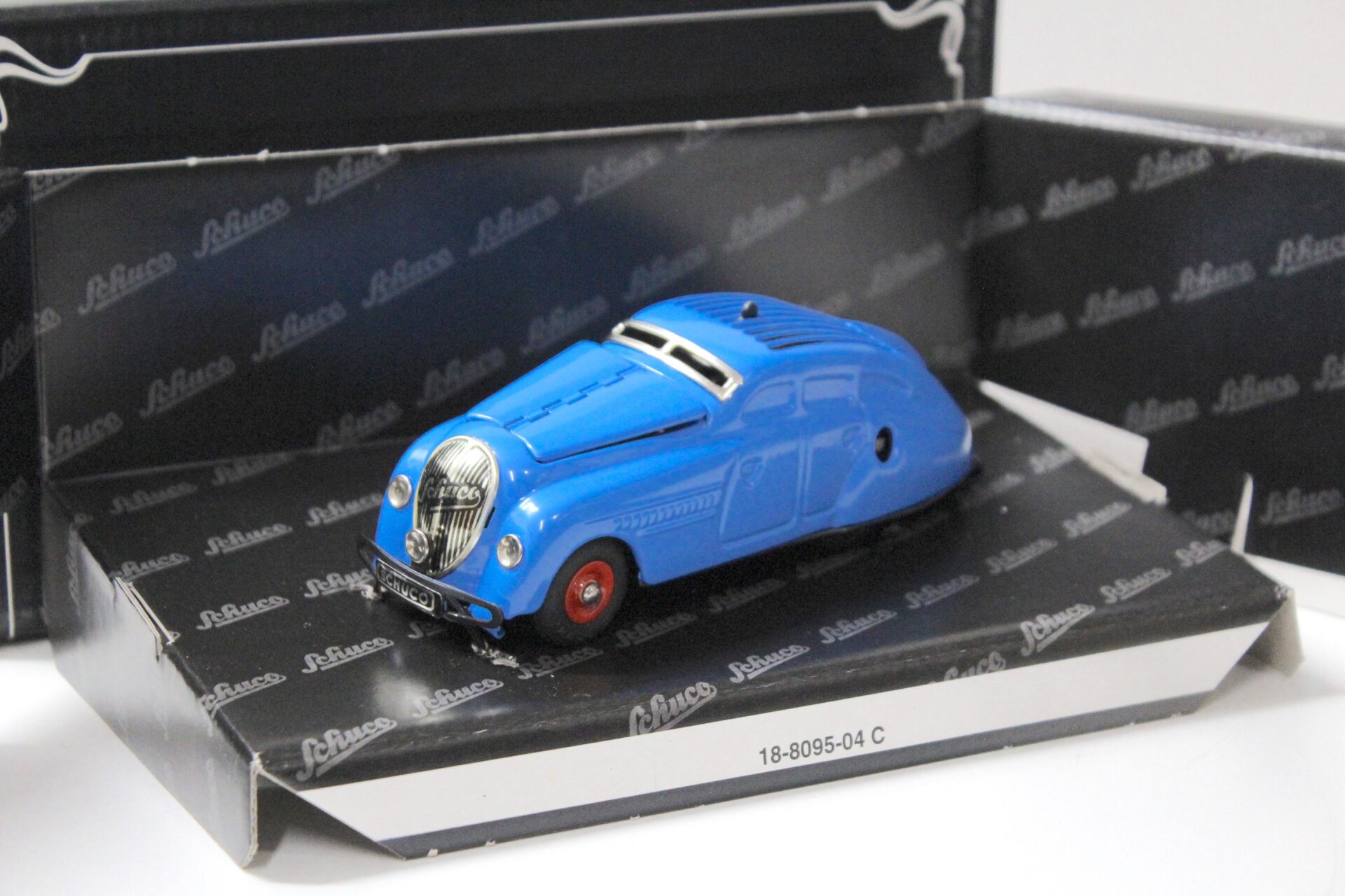 Schuco-Classic 01061 Kommando-Auto 2000 blue/ red wheel