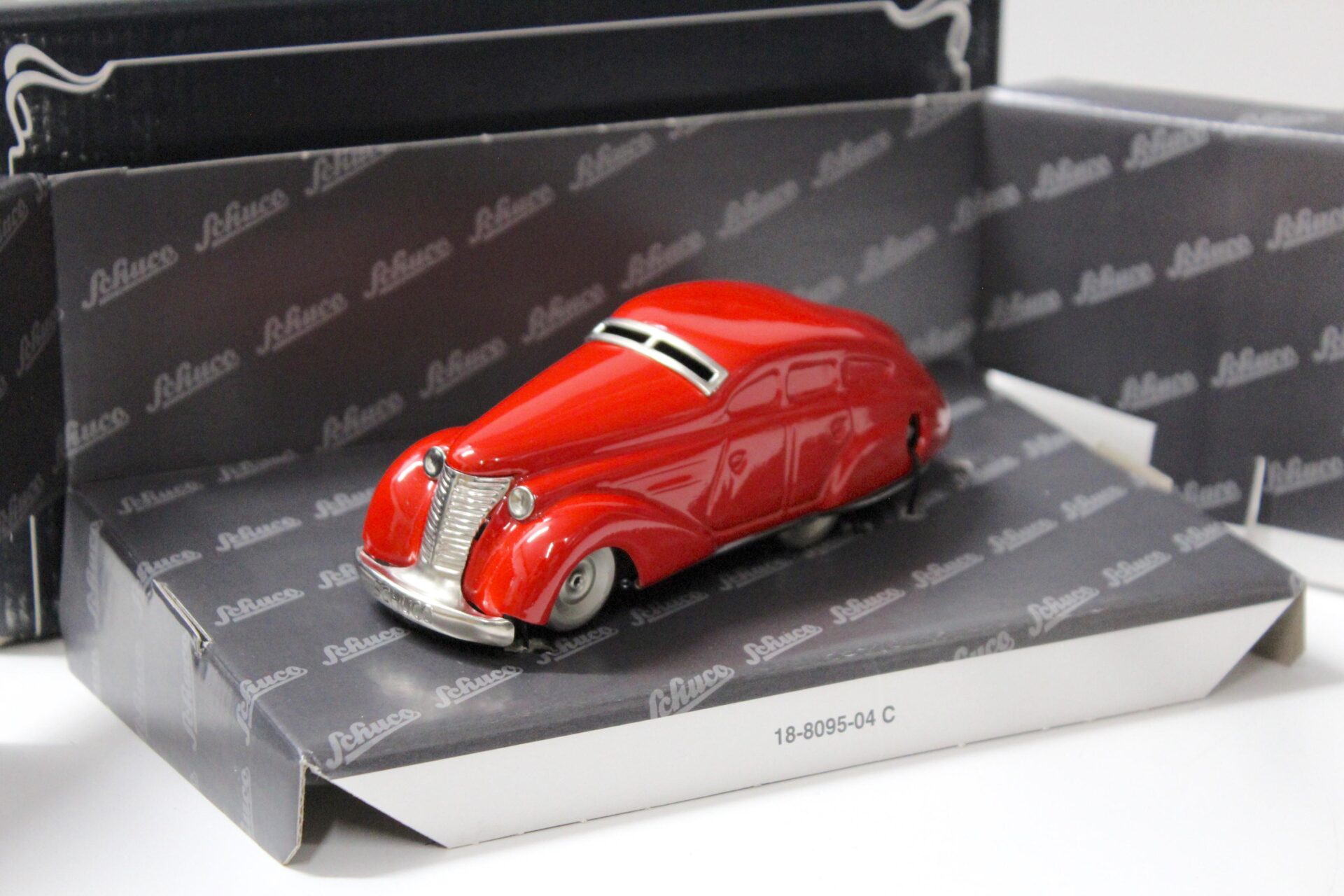ID 56485 orig.jpg Schuco-Classic 01050 Wendeauto 1010 Auto red