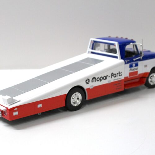 1:18 ACME 1970 Dogde D300 Ramp Truck *MOPAR-PARTS* blue/ white/ red