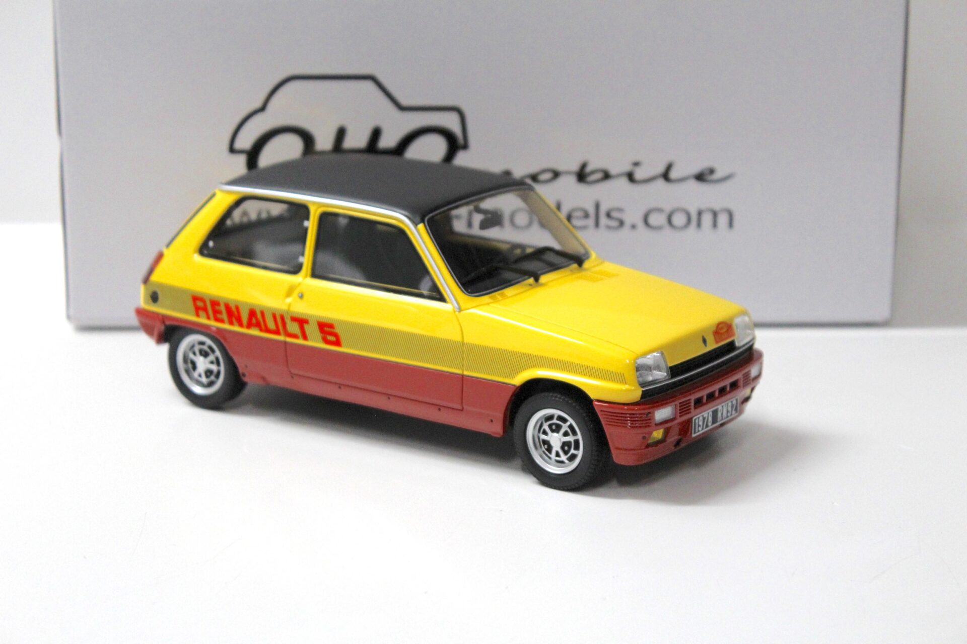1:18 OTTO mobile OT891 Renault 5 TS Monte Carlo Jaune 1978 yellow