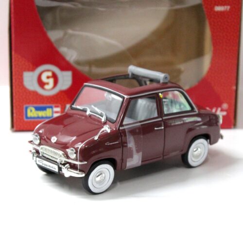 1:18 Revell Goggomobil T250 dark red open Top