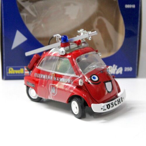 1:18 Revell BMW Isetta 250 Feuerwehr Hamburg "LÖSCHI" red