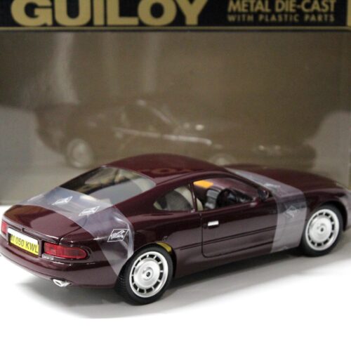 1:18 Guiloy Aston Martin DB7 Coupe dark red