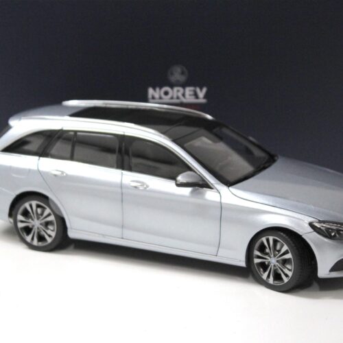 1:18 Norev Mercedes C-Klasse T-Modell 2014 silver-blue metallic