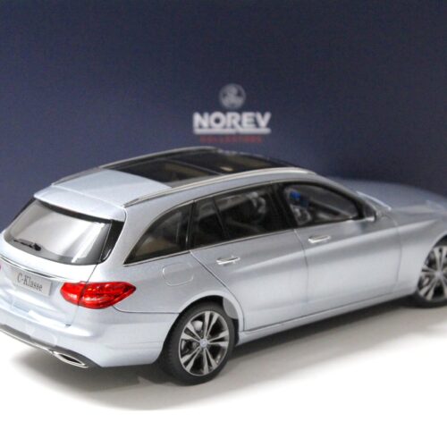1:18 Norev Mercedes C-Klasse T-Modell 2014 silver-blue metallic