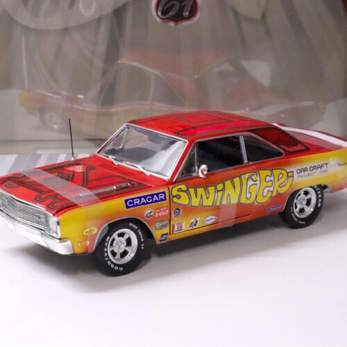 1:18 Highway61 Dodge Dart 340 Swinger Car Craft Project Car yellow/ pink 1969