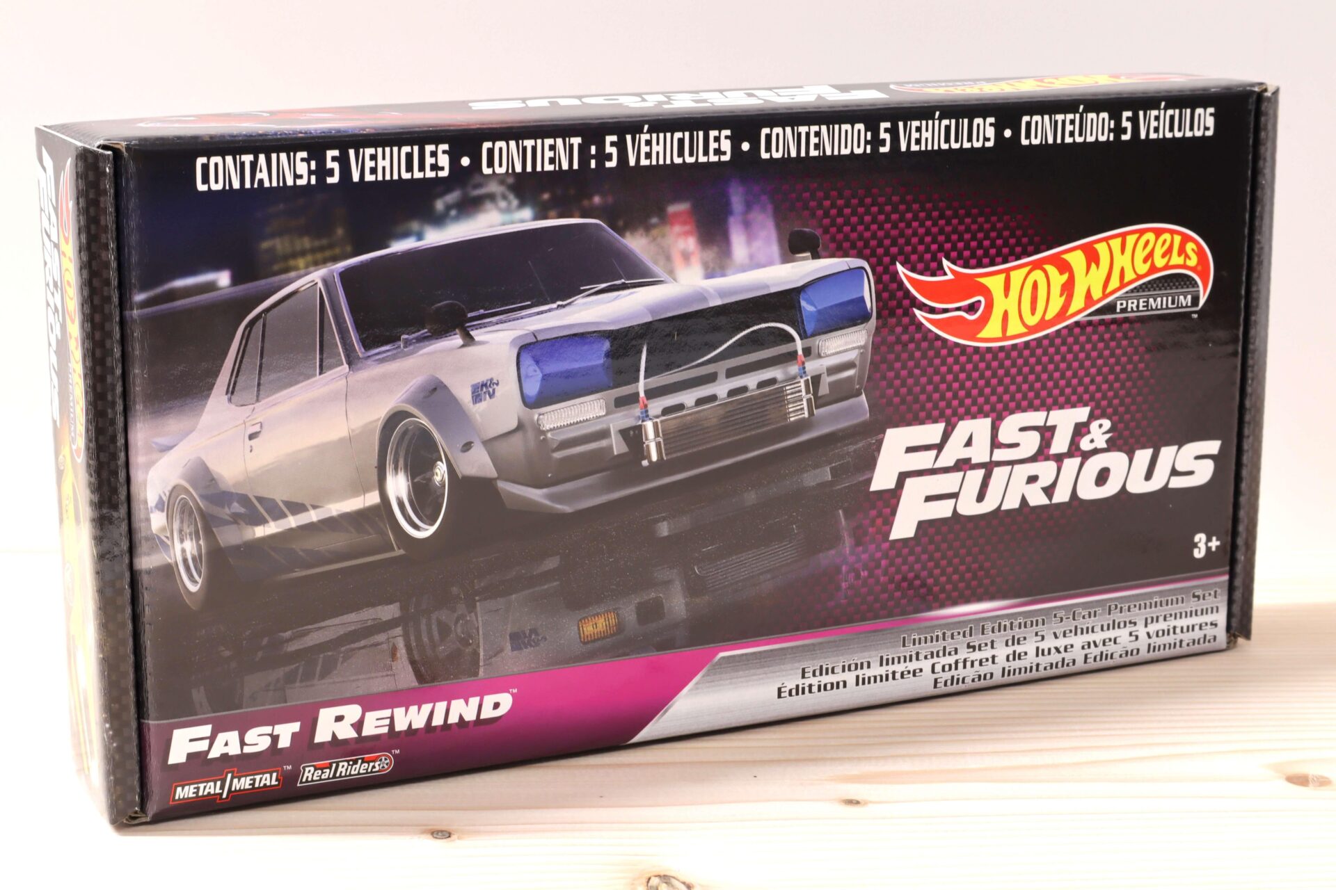 ID 57628 orig.jpg 1:64 Hot Wheels Premium Fast & Furious Box Set 5 pcs. "Fast Rewind" GRB02