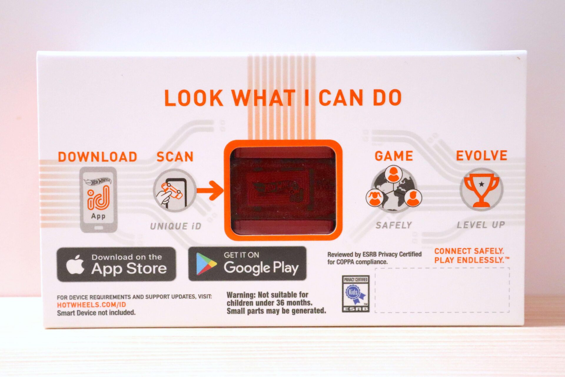 1:64 Hot Wheels ID Series 2021 Track Manga blue metallic