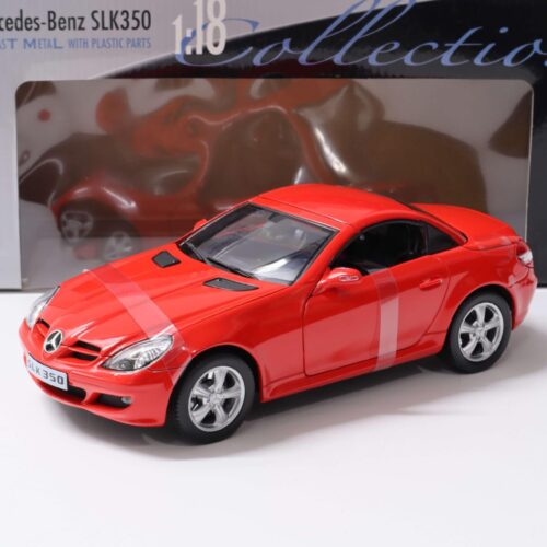 1:18 Welly Mercedes SLK 350 Hardtop R171 red