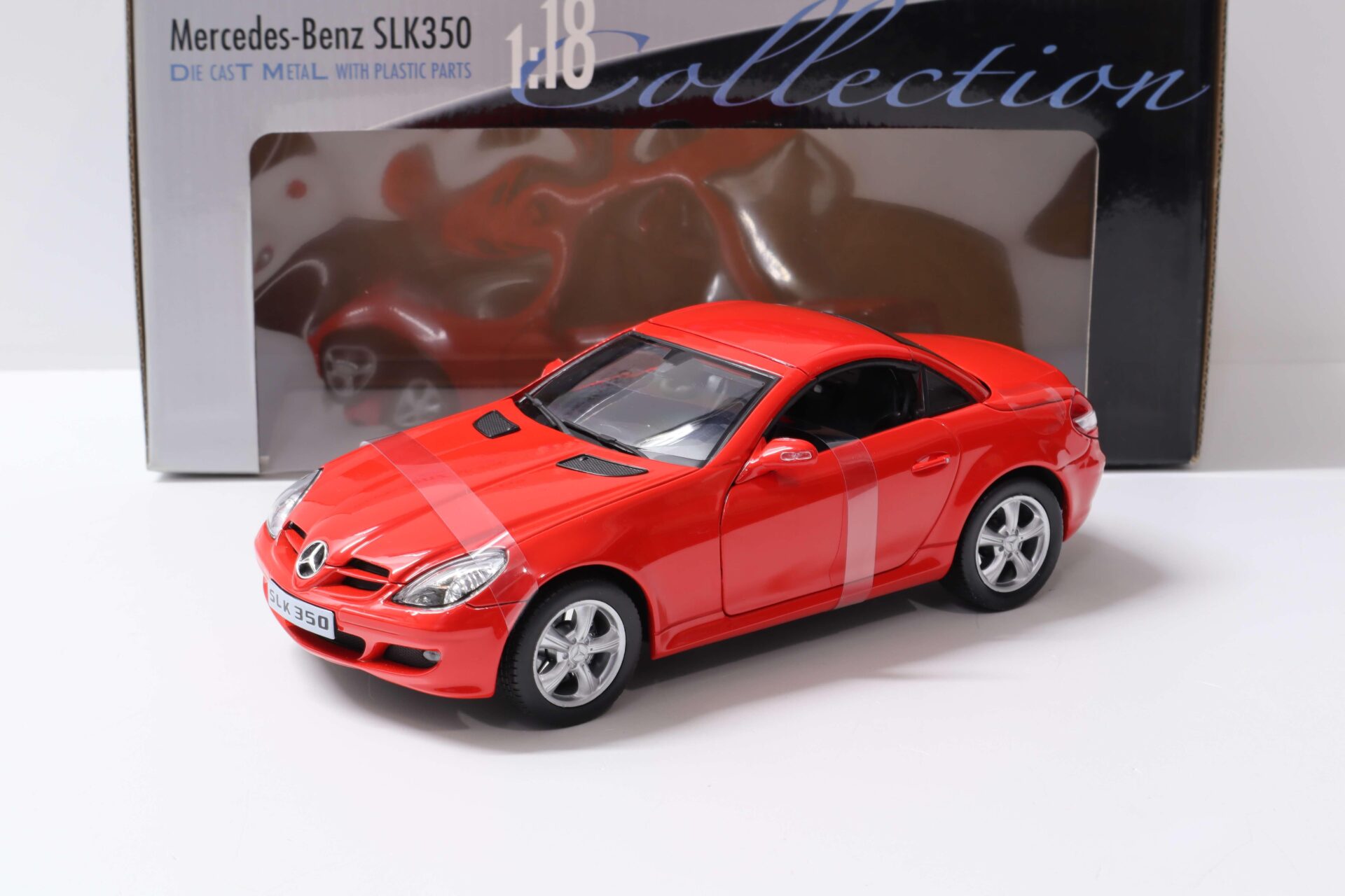 ID 57662 orig 1.jpg 1:18 Welly Mercedes SLK 350 Hardtop R171 red