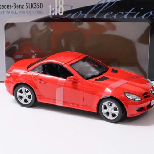 1:18 Welly Mercedes SLK 350 Hardtop R171 red