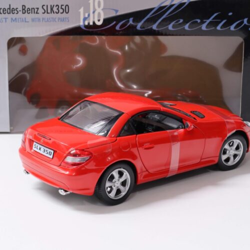 1:18 Welly Mercedes SLK 350 Hardtop R171 red
