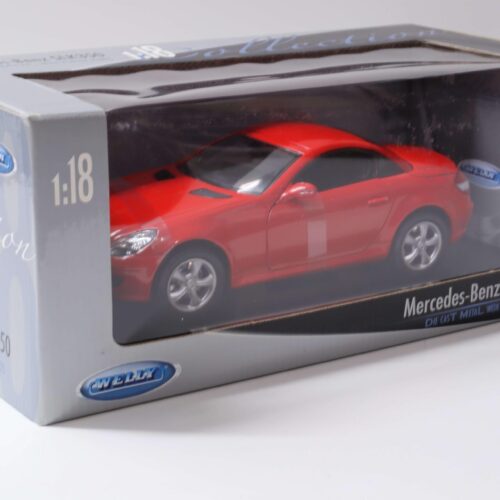 1:18 Welly Mercedes SLK 350 Hardtop R171 red