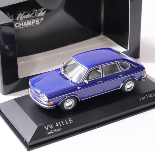 1:43 Minichamps VW 411 LE 1969 Saphir blue