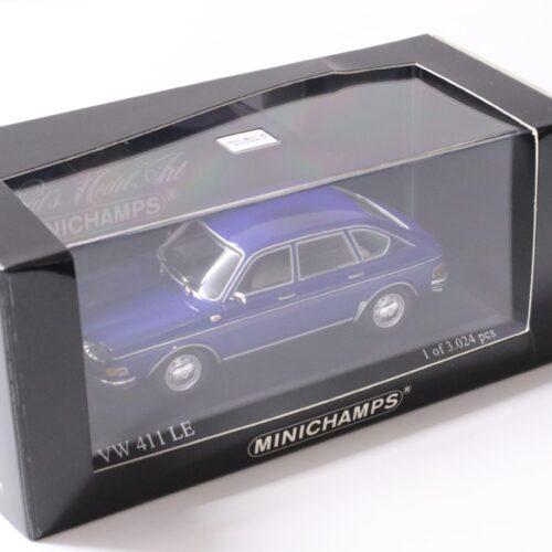 1:43 Minichamps VW 411 LE 1969 Saphir blue