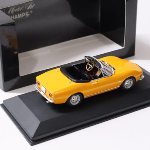 1:43 Minichamps Fiat Dino Spider 1972 Giallo Postano yellow