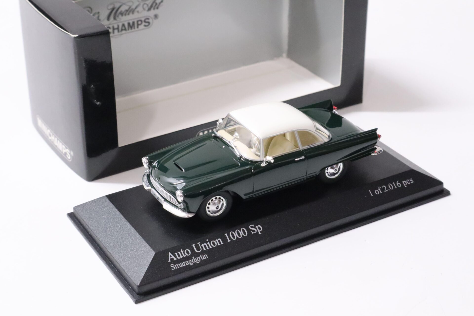 ID 57867 orig 1.jpg 1:43 Minichamps Auto Union 1000 Sp closed Top 1958 Smaragd green