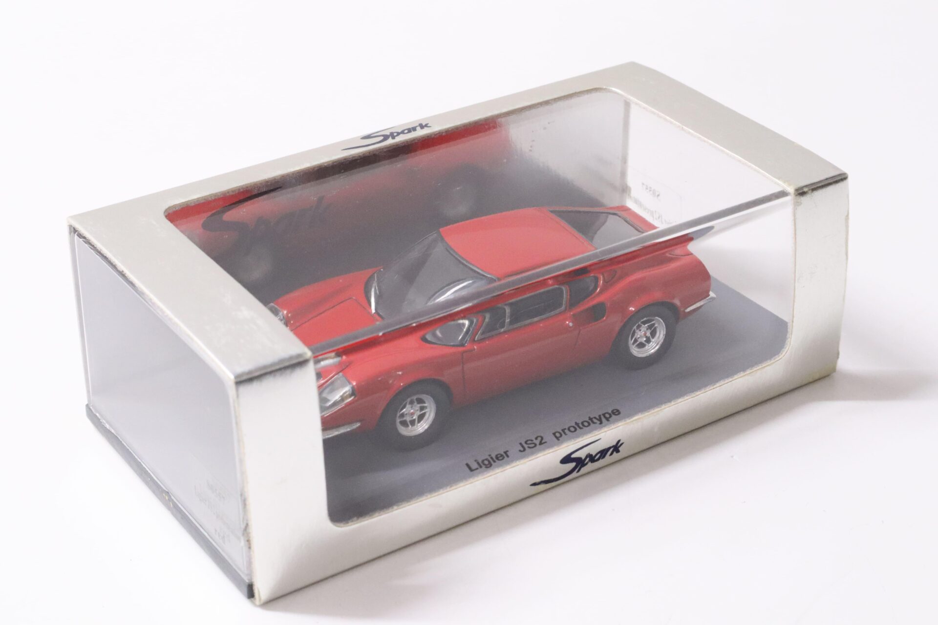 1:43 Spark Ligier JS2 Coupe Prototype Presentation red