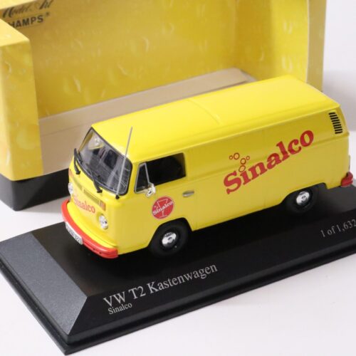 1:43 Minichamps VW T2 Kastenwagen 1972 SINALCO yellow