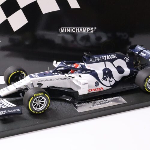 1:18 Minichamps F1 Scuderia Alphatauri Honda AT01 KVYAT Winner Italian GP 2020