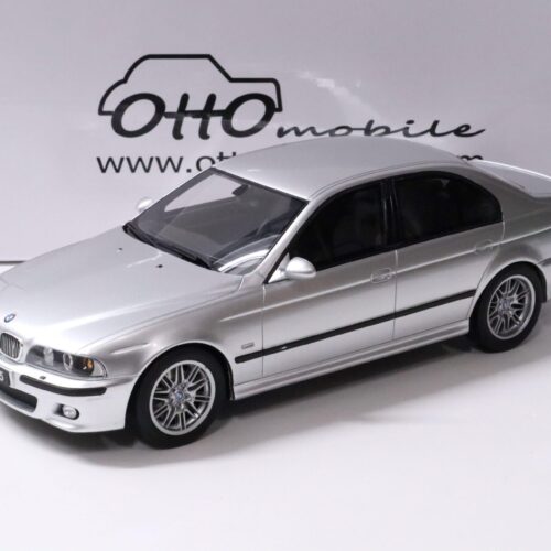 1:18 OTTO mobile OT747 BMW M5 E39 Limousine Titanium silver 2002