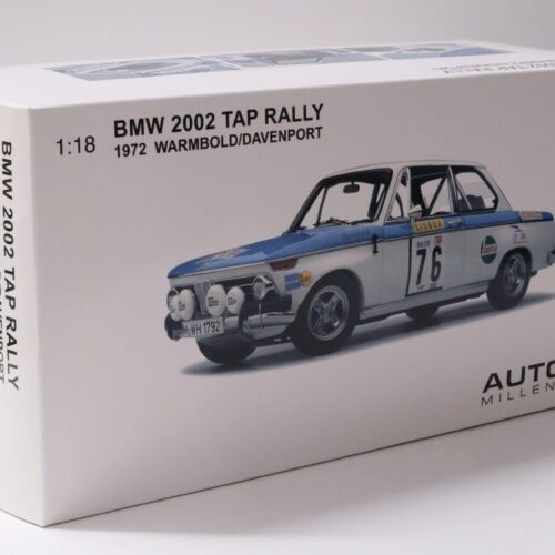 1:18 AUTOart BMW 2002 TAP Rally 1972 Warmbold/ Davenport #76 - Image 4