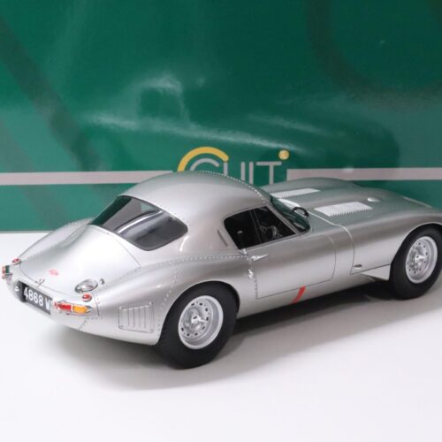 1:18 Cult Scale Models Jaguar E-Type Low Drag silver metallic