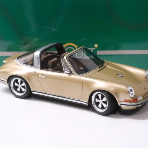 1:18 Cult Scale Models Porsche 911 Targa *SINGER* gold metallic - Image 2