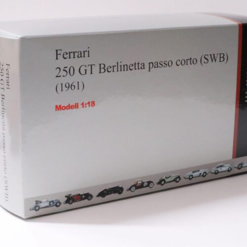 1:18 CMC Ferrari 250 GT Berlinetta passo corto SWB Coupe red M-046