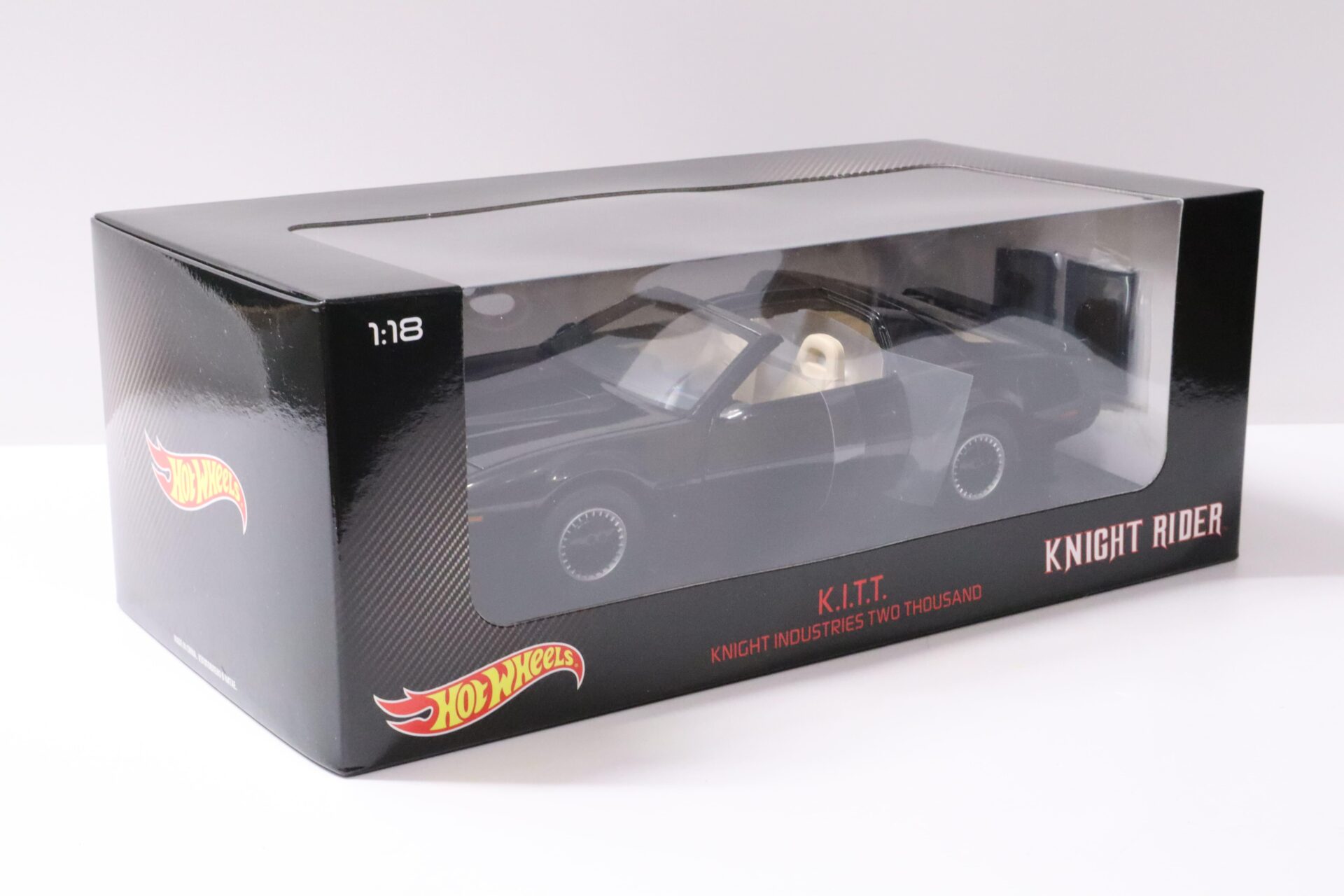 1:18 Hot Wheels Pontiac Trans AM Knight Rider KITT black