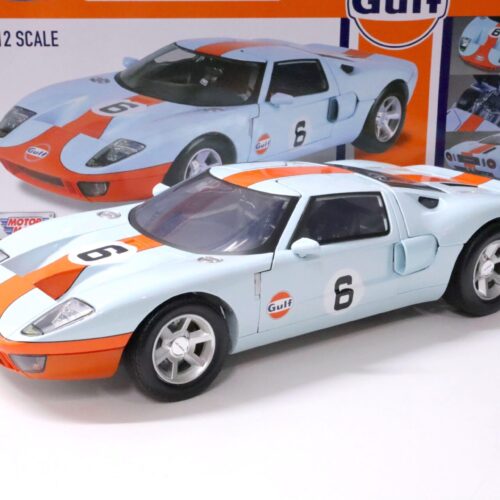 1:12 Motor Max Ford GT Concept 2004 Gulf Racing #6 light blue/ orange