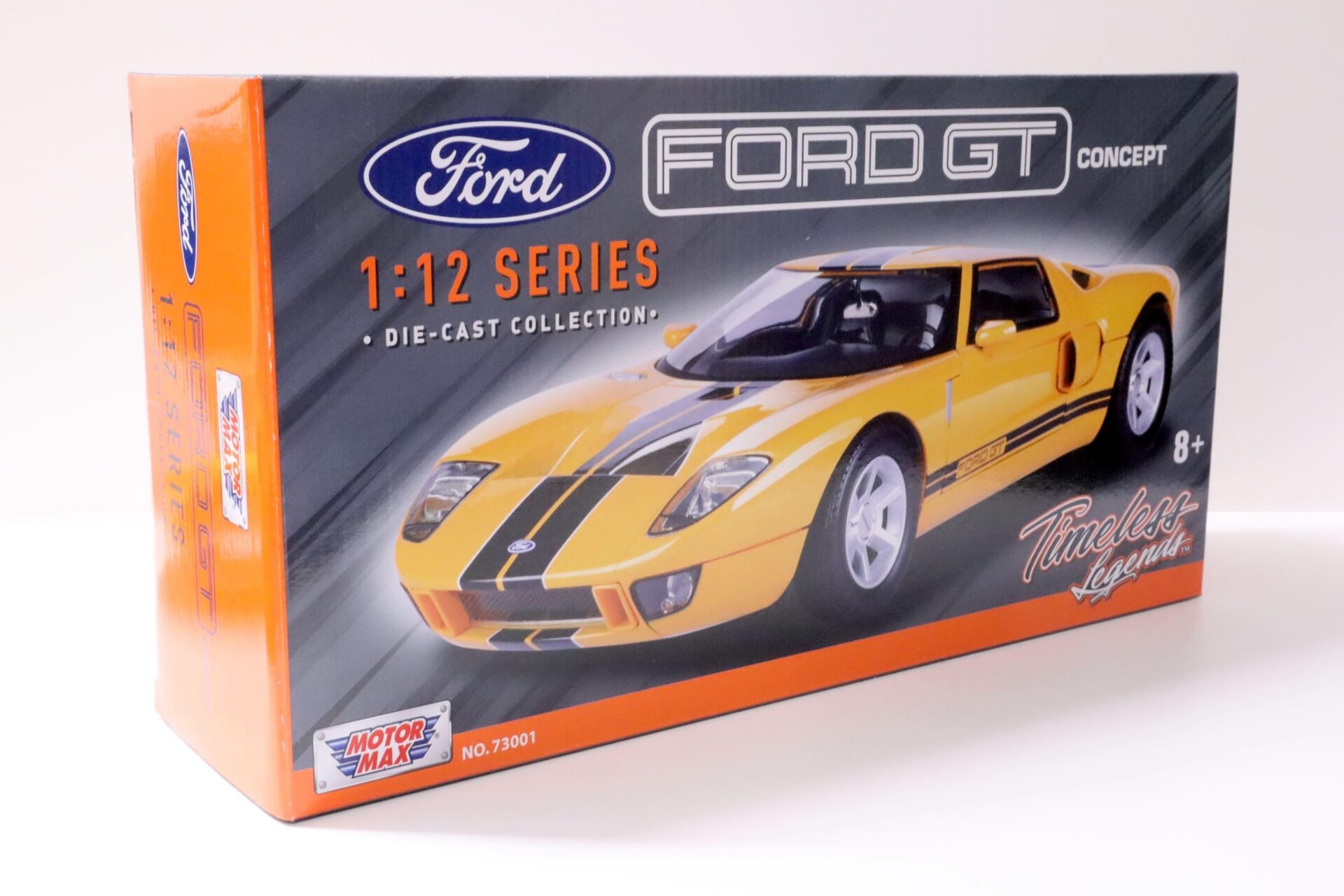 1:12 Motor Max Ford GT Concept 2004 orange/ black stripes