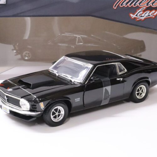 1:18 Motor Max 1970 Ford Mustang Boss 429 Coupe black