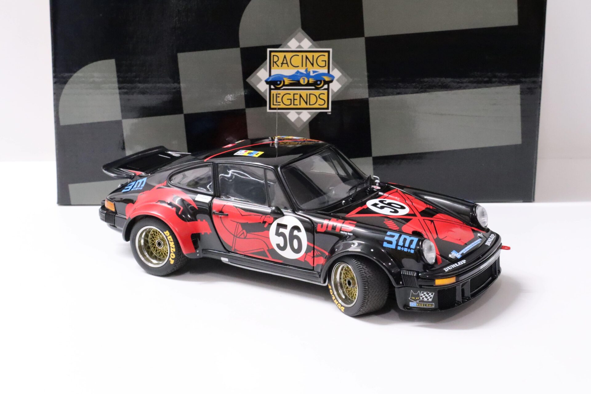 1:18 Exoto Porsche 934 RSR 24h Le Mans 1977 Dagoreau/Bousquet/Grandet #56