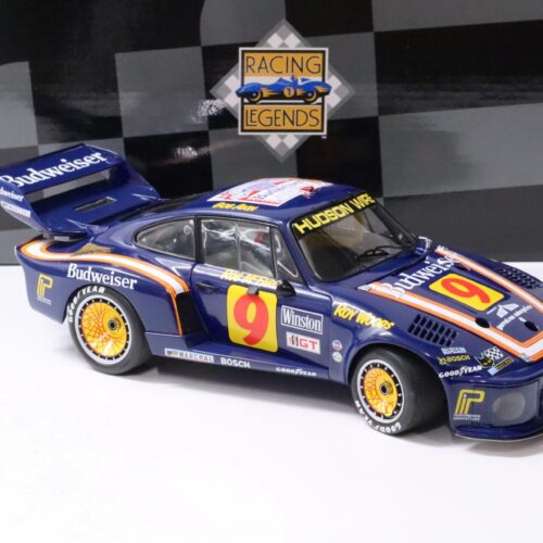 1:18 Exoto Porsche 935 Turbo 12h Winner Sebring 1979 BUDWEISER #9 Akin/McFarlin/Woods