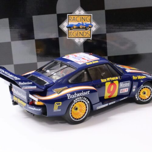1:18 Exoto Porsche 935 Turbo 12h Winner Sebring 1979 BUDWEISER #9 Akin/McFarlin/Woods