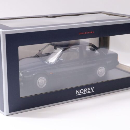 1:18 Norev BMW 325i (E30) Limousine 2-Door 1988 dark blue metallic
