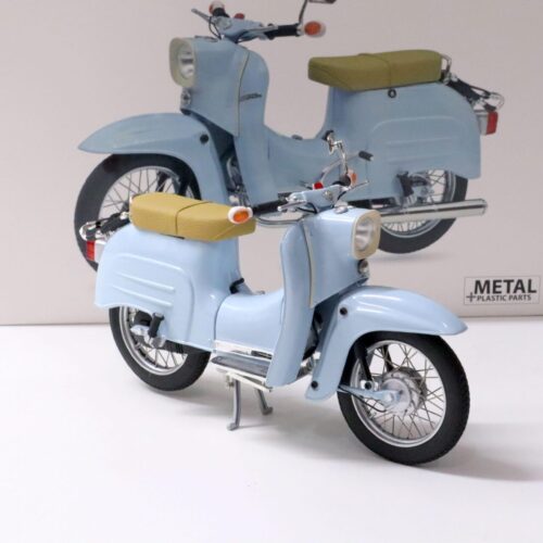 1:10 Schuco Simson Schwalbe KR51/1 light blue